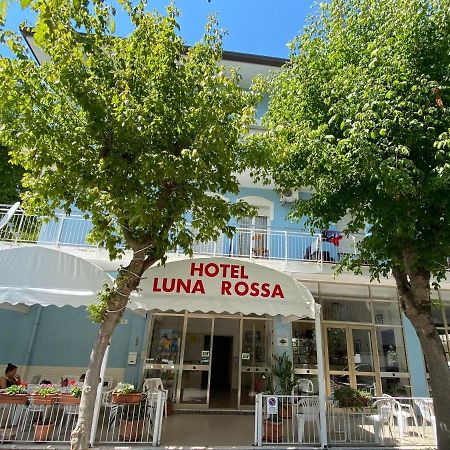 Hotel Luna Rossa Rimini Exterior foto